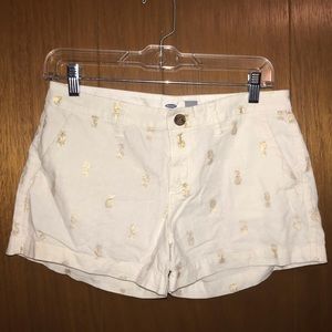 Old Navy Shorts w/ Pineapple Print